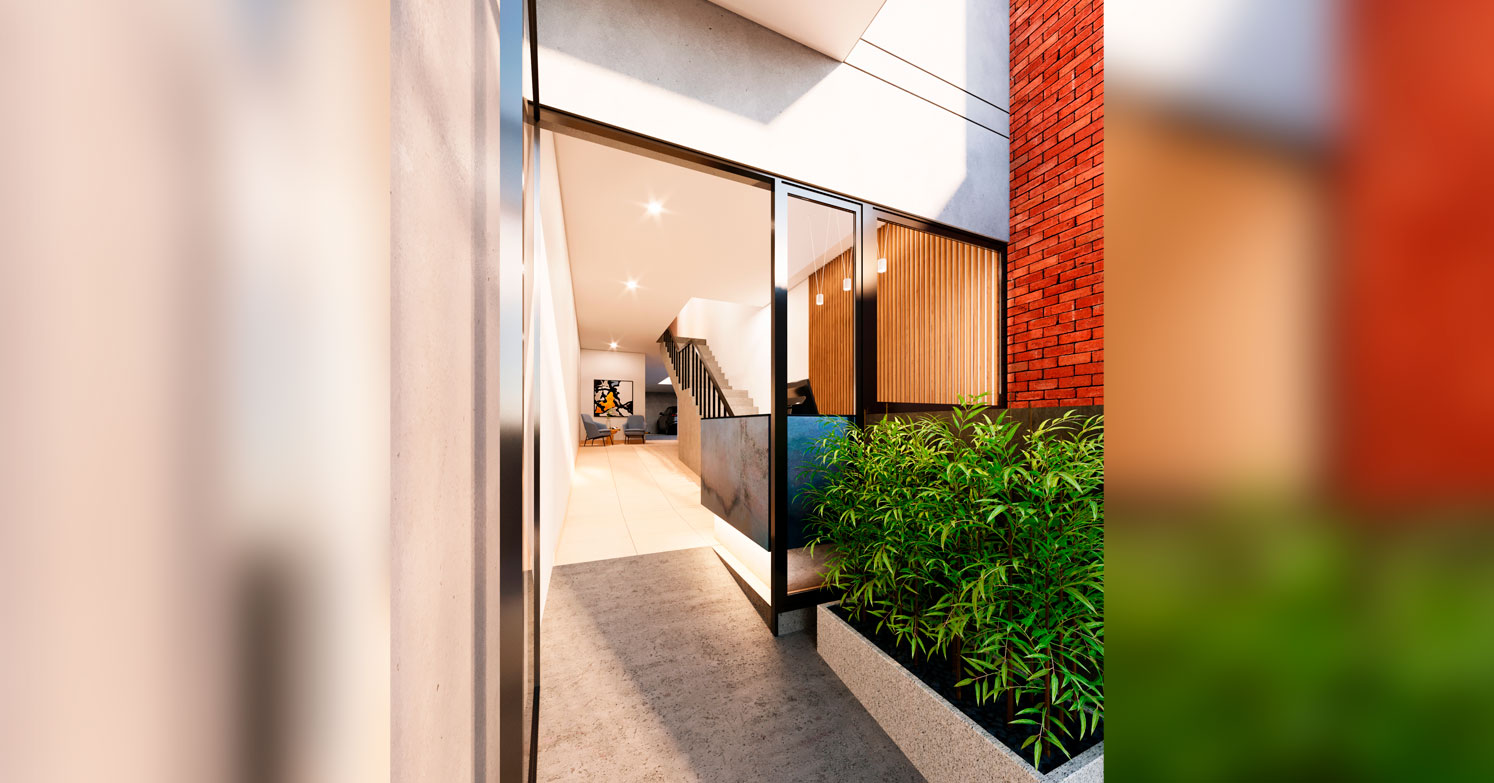 Hall Lobby area comun