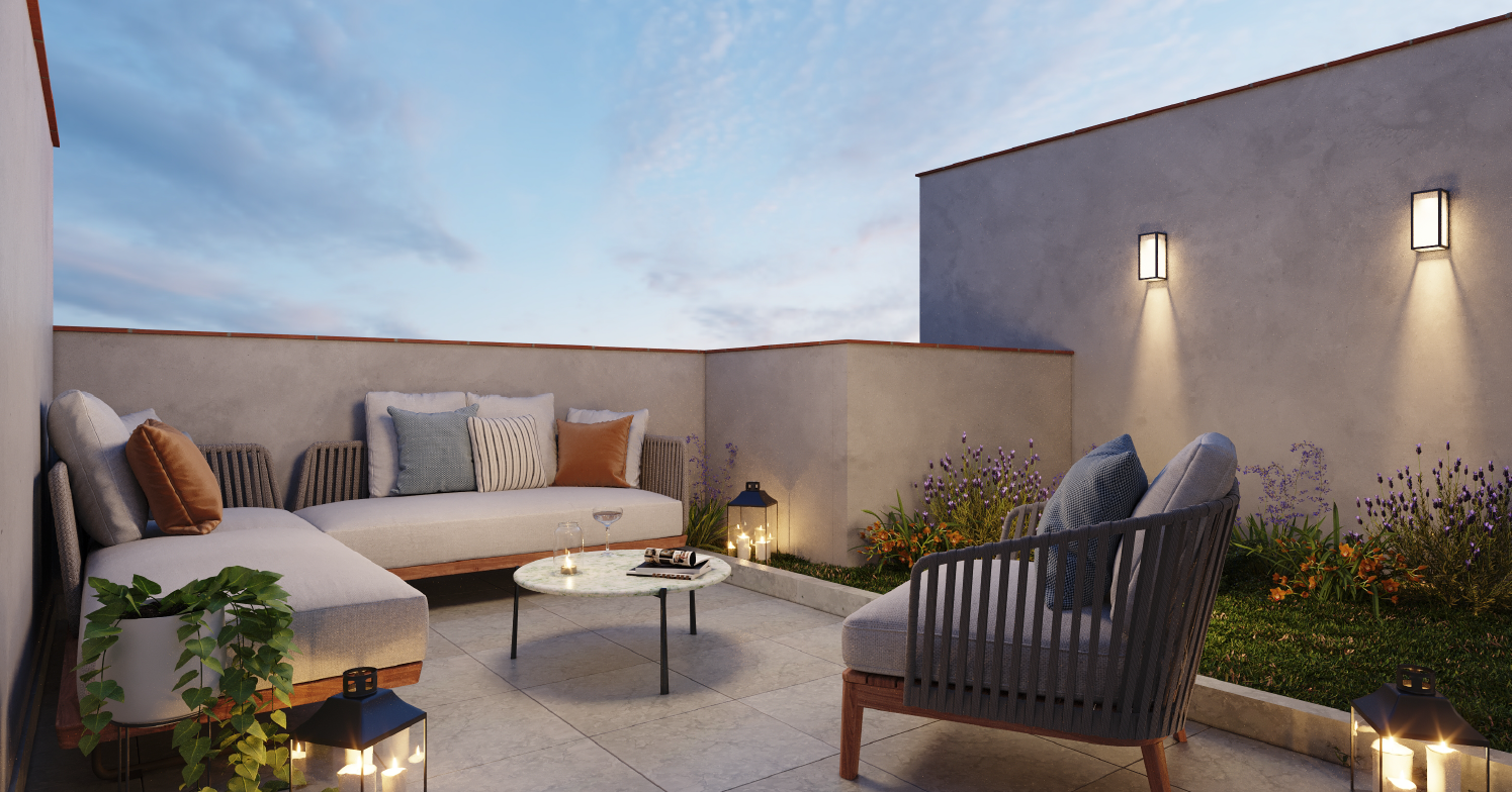 Proyecto Blu - Azotea duplex