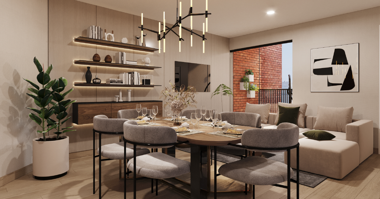Proyecto Blu - Sala Comedor